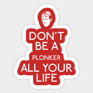 Rodney: Plonker Sticker